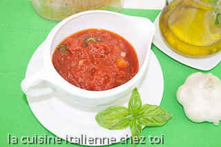 sauce traditionnelle italienne